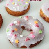 Strawberry Donuts - Baked (muffin pan friendly)