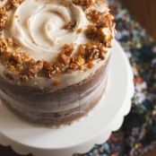Hazelnut Crunch Pumpkin Cake