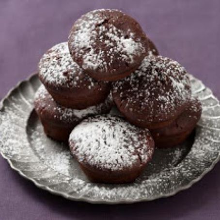 Dessert, Healthy: Spelt Flour Chocolate Cupcakes