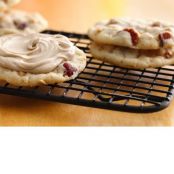 Peanut-Bacon Cookies with Maple Frosting