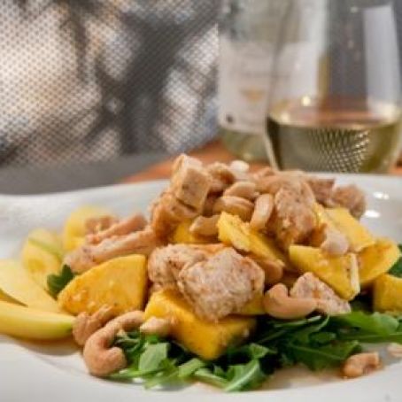 Chicken Salad with Mangos & Toasted Cashews by Ming Tsai