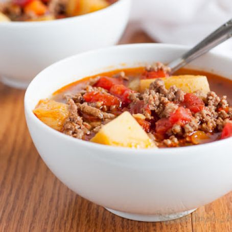 HAMBURGER SOUP