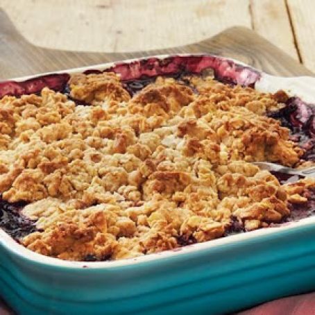 Berry-Almond Cobbler