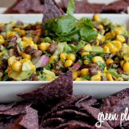 Avocado Black Bean Corn Salsa