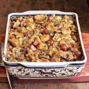 Smoky Bacon-Biscuit Stuffing