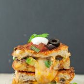 The Loaded Nacho “Game Day” Grilled Cheese