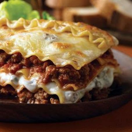 Beef & Mushroom Lasagna