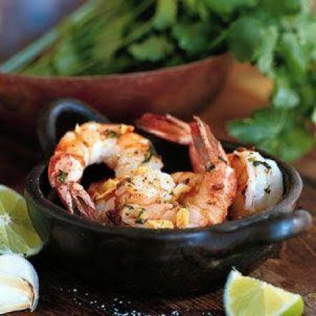 Quick-Fried Shrimp with Sweet Toasty Garlic