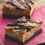 No-Bake Chocolate-Peanut Butter Candy Bars