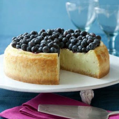 Blueberry Key Lime Cheesecake