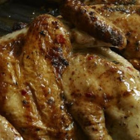 Chicken Under a Brick