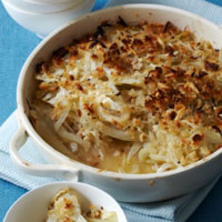 Onion-Fennel Gratin