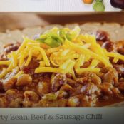 Beef and Sausage Chili