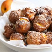Peach-Cinnamon Fritters