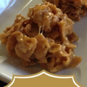 Peanut Butter Crunchies - No Bake