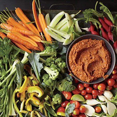 Cooking Light Top 25 Catalonian Pepper and Nut Sauce (Salsa Romesco)