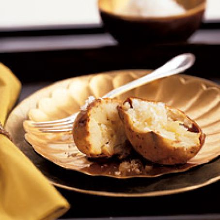 Crunchy Baked Potatoes With Maldon Salt