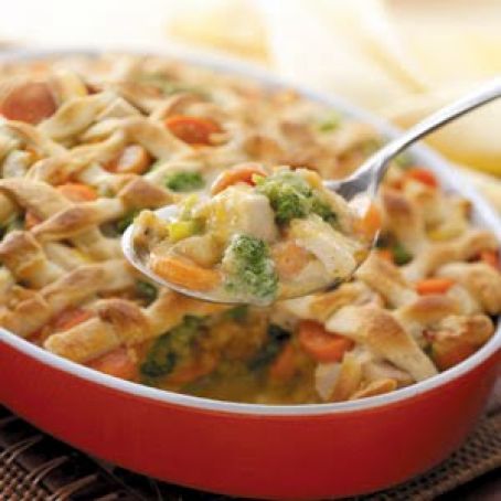 Lattice Chicken Potpie