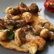 TURKEY CUTLETS WITH MUSHROOMS