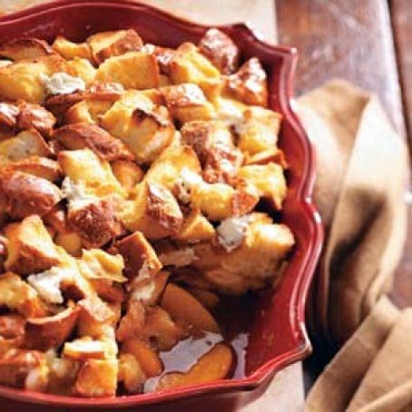 Peaches & Cream French Toast