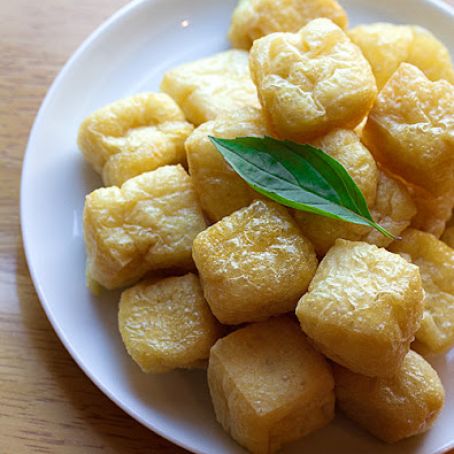 TOFU - Deep-Fried Bean Curd/Tofu Puffs