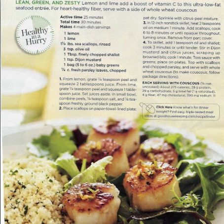CITRUS SCALLOPS