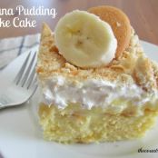 Banana Pudding Poke Cake
