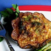 SQUASH****Sausage and Apple Stuffed Acorn Squash