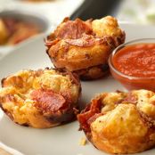 Mini Pull-Apart Pepperoni Bread