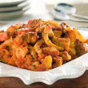CHICKEN & SAUSAGE SCARPARIELLO ARRABBIATA
