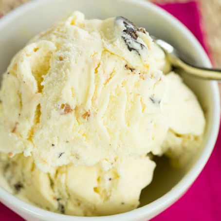Toasted Coconut Dark Chocolate Chunk Ice Cream