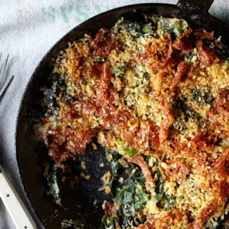 Collard Green Gratin