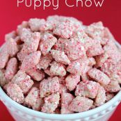 Peppermint Bark Puppy Chow