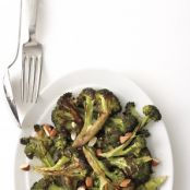 Roasted Broccoli with Lemon and Almonds