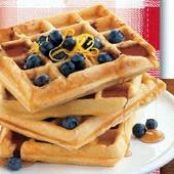 BLUEBERRY LEMON WAFFLES