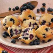 Old Fashioned Blueberry Muffins