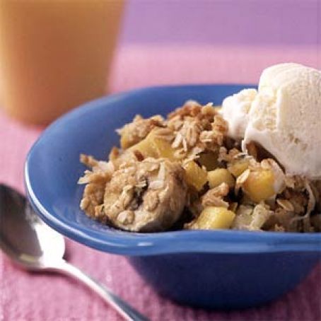 Banana Mango Crisp
