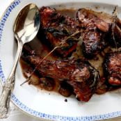 Rabbit Braised in Red Wine