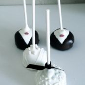 Bride & Groom Cake Pops