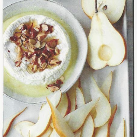 Baked Camembert with Pears