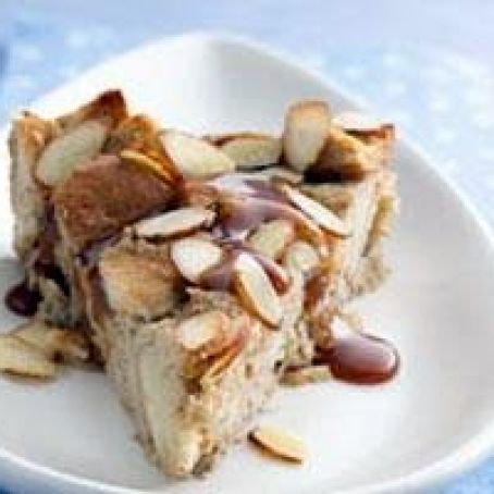 Apple and Caramel Bread Pudding