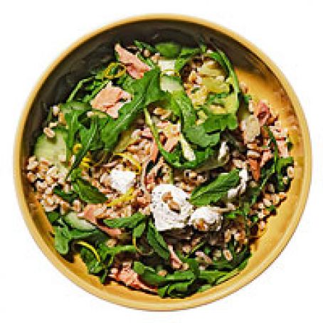 Farro Salad with Arugula and Tuna