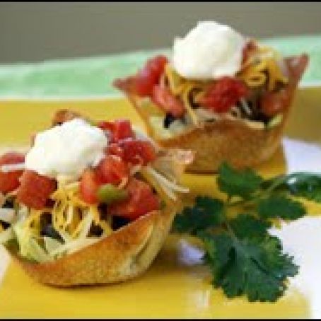Tiny Taco Salads