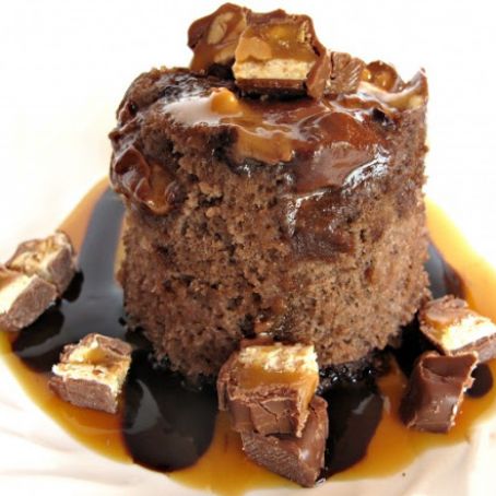 3-2-1 CANDY BAR CAKE IN A CUP