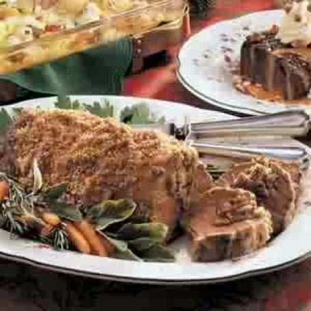 Mushroom-Stuffed Tenderloin