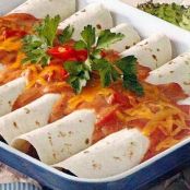 Chedder Beef Enchiladas