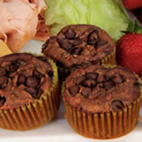 Chocolate Zucchini Muffins