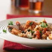 Seafood - Mediterranean Shrimp with Bulgur