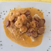 Creamy Shrimp & Grit Cakes