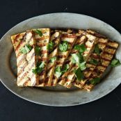 Grilled Peanut Tofu